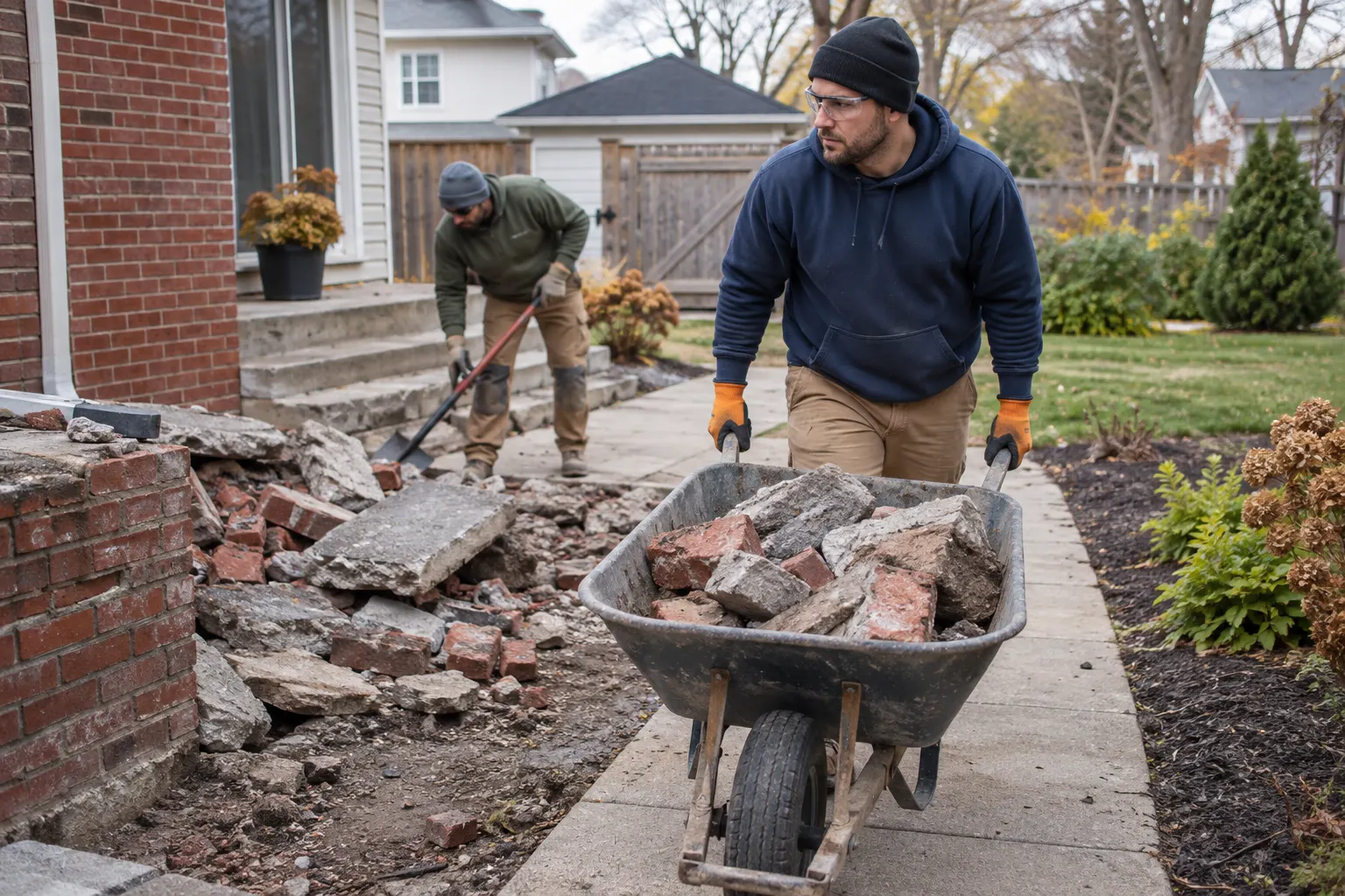 How to Describe a Concrete Debris Pile for an Estimate