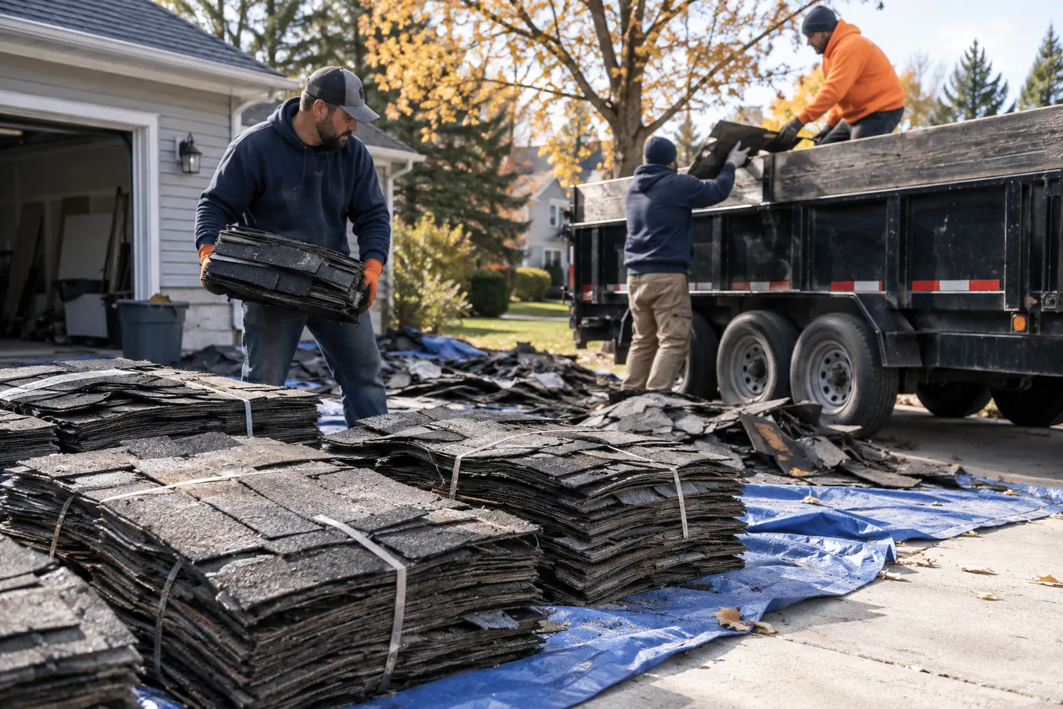 Ground-Level Roofing Debris Cleanup: What to Plan